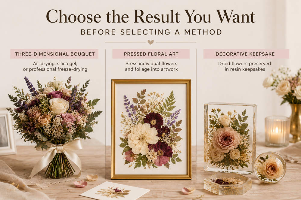 Choose the Result You Want Before Selecting a Method