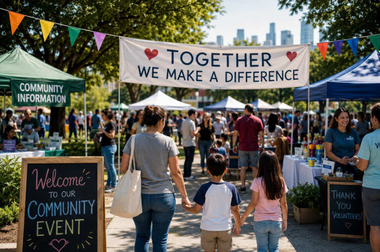 How to organize a community event