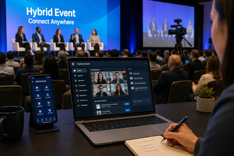 Hybrid event software