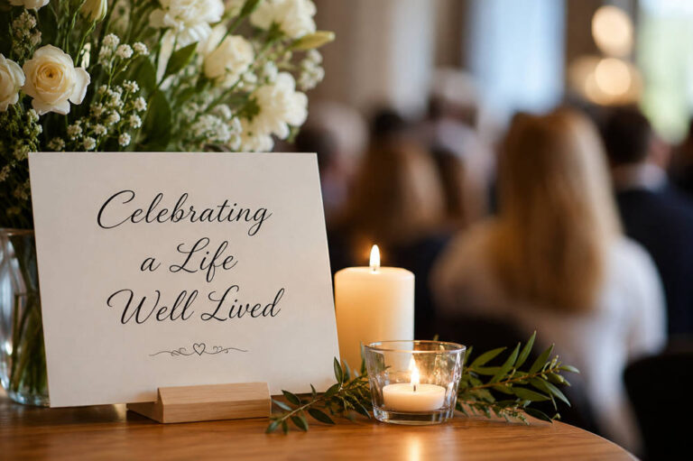 Opening words for celebration of life
