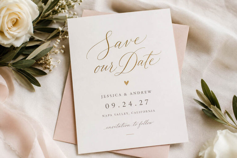 Save the date wording