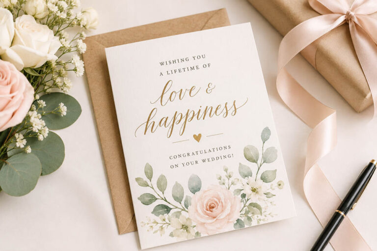 Wedding wishes for a couple
