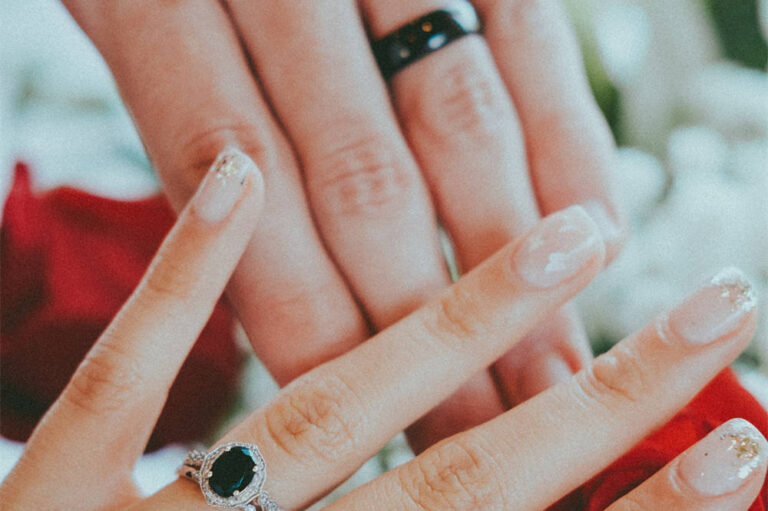 What does a black wedding ring mean