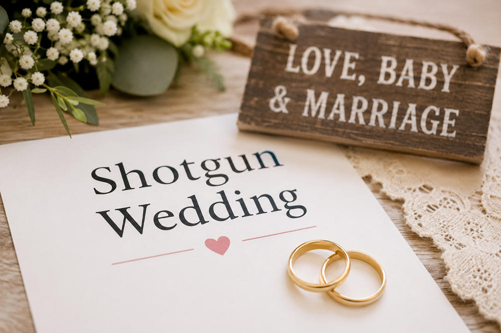 What is a shotgun wedding
