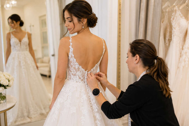 What is a wedding dress fitting
