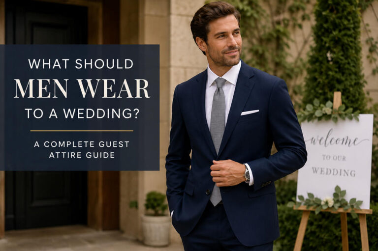 What to wear to a wedding men