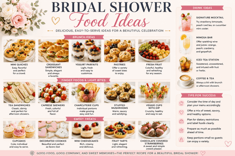 Bridal Shower Food Ideas