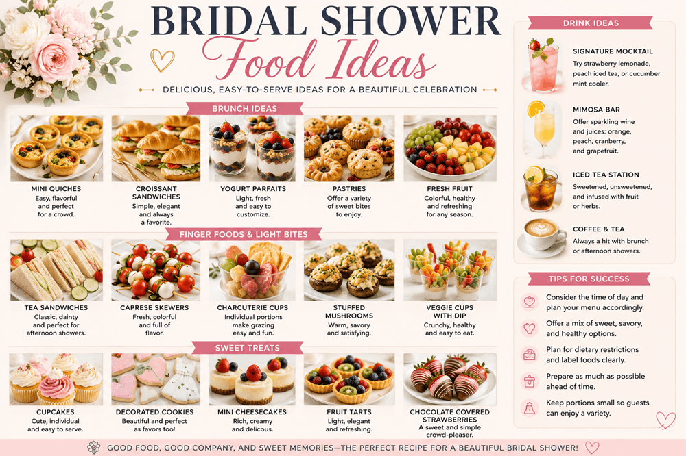 Bridal Shower Food Ideas