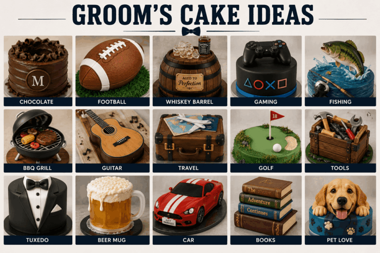 Groom’s Cake Ideas