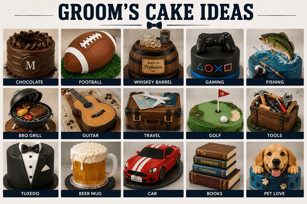Groom’s Cake Ideas