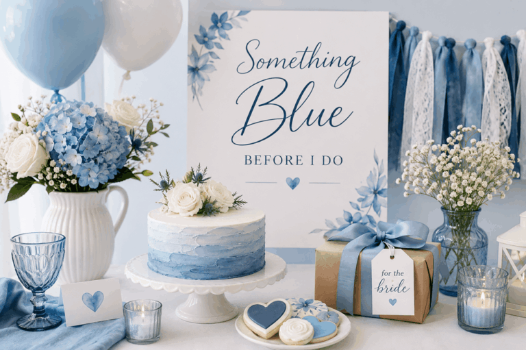 Something Blue Before I Do Bridal Shower