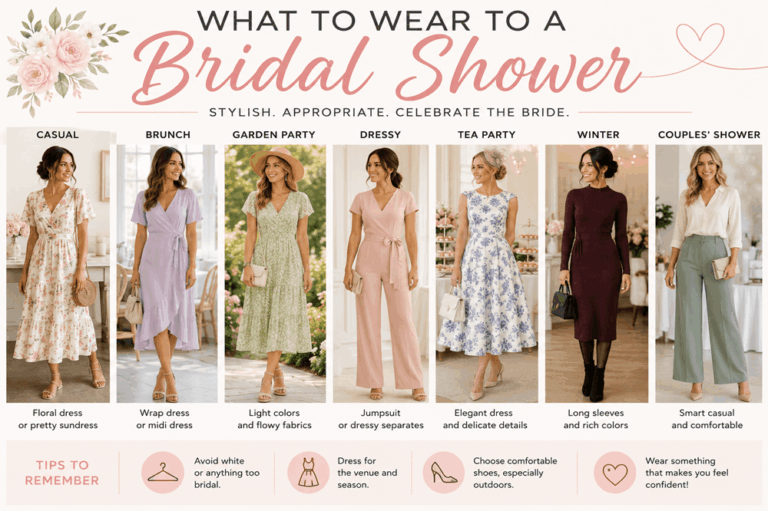 What to Wear to a Bridal Shower