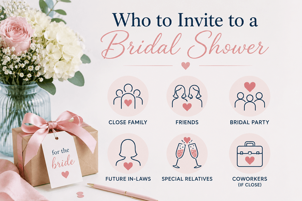 Who to Invite to a Bridal Shower