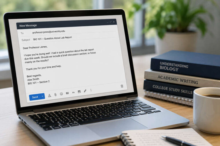 Email etiquette for students