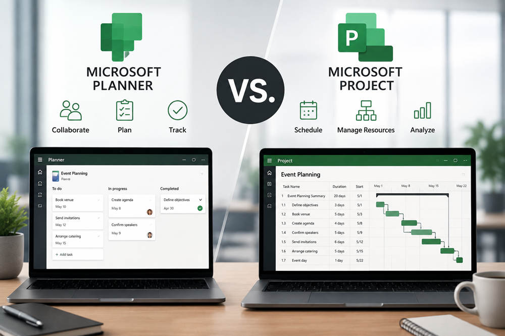 Microsoft planner vs project