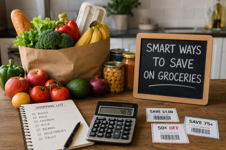 What are smart ways to save money on groceries