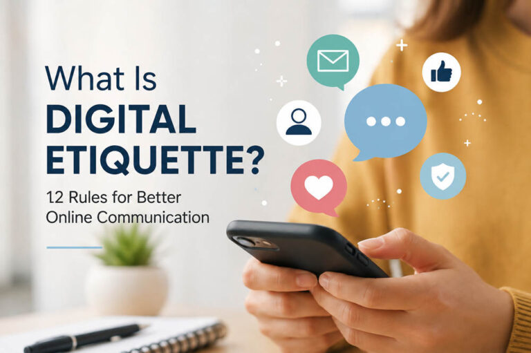 What is digital etiquette