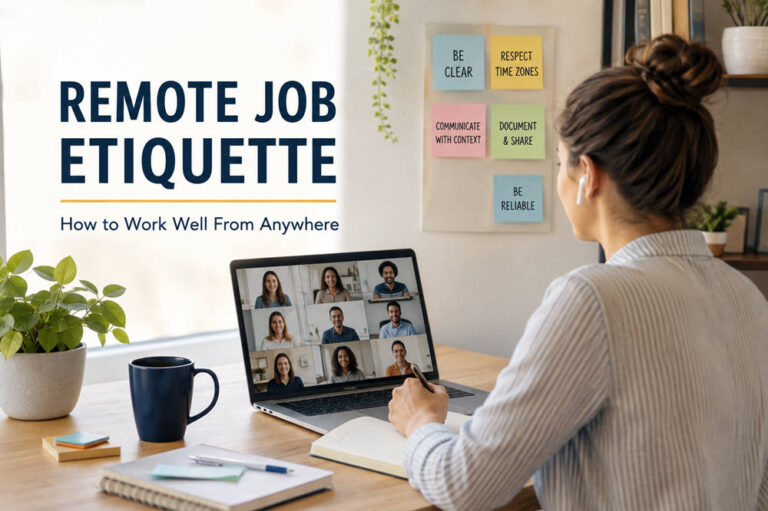 What is remote job etiquette